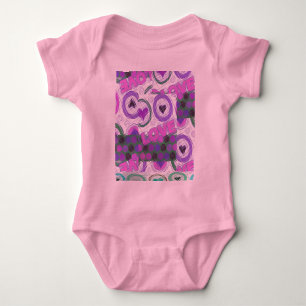 Body Para Bebê Amor coração sentimental adorável