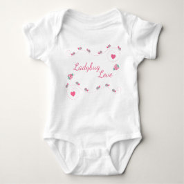 Body Para Bebê Amor Cute Ladybug