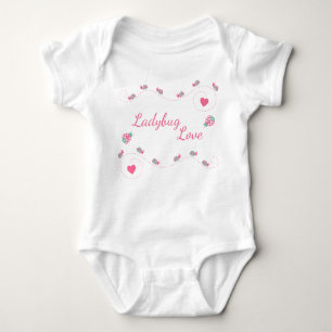 Body Para Bebê Amor Cute Ladybug