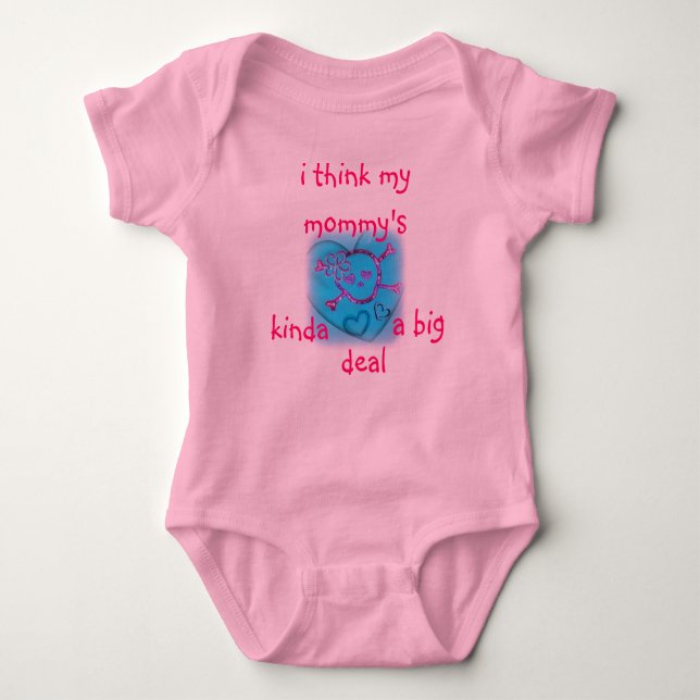Body Para Bebê amor de menina (Frente)