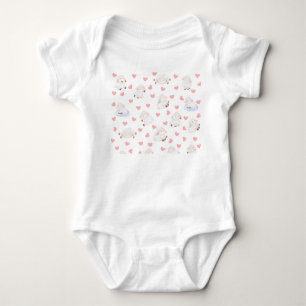 Body Para Bebê Amor de ovelha