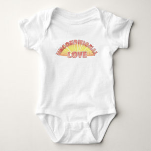 Body Para Bebê Amor incondicional