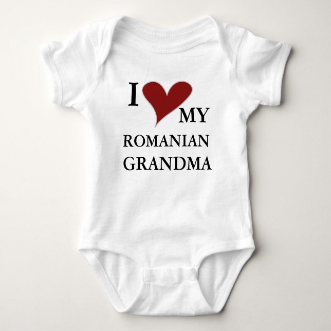 Body Para Bebê Amor personalizado meus t-shirt do membro da (Frente)