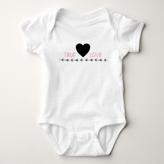 Body Para Bebê Amor Verdadeiro (Frente)