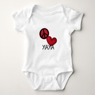 Body Para Bebê Amor YiaYia da paz