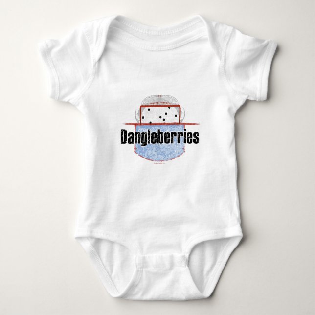 Body Para Bebê Amoras de hóquei (Frente)