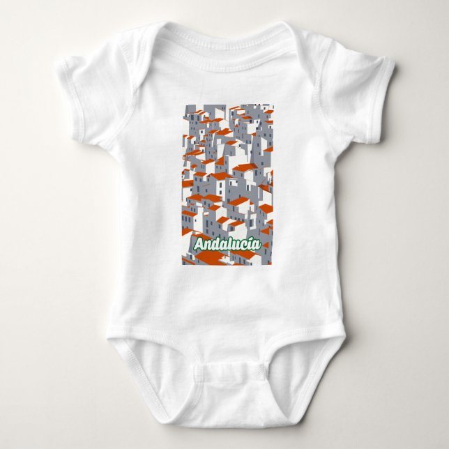 Body Para Bebê Andalucia 3 (Frente)