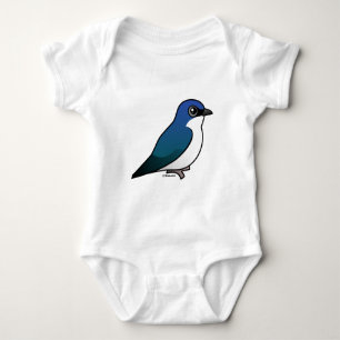 Body Para Bebê Andorinha de árvore