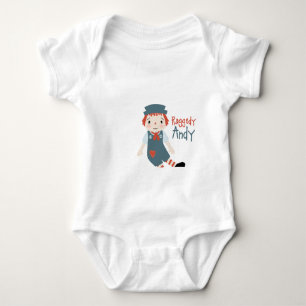 Body Para Bebê Andy Raggedy