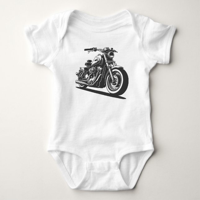 Body Para Bebê Anel de bicicleta (Frente)