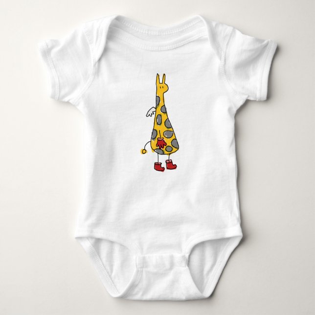 Body Para Bebê Angel Giraffe (Frente)