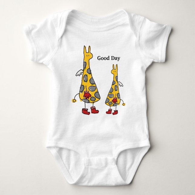Body Para Bebê Angel Giraffe Baby Bodydress (Frente)