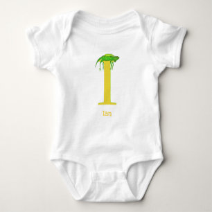 Body Para Bebê Animal ABC I é destinado a um bifão para bebês