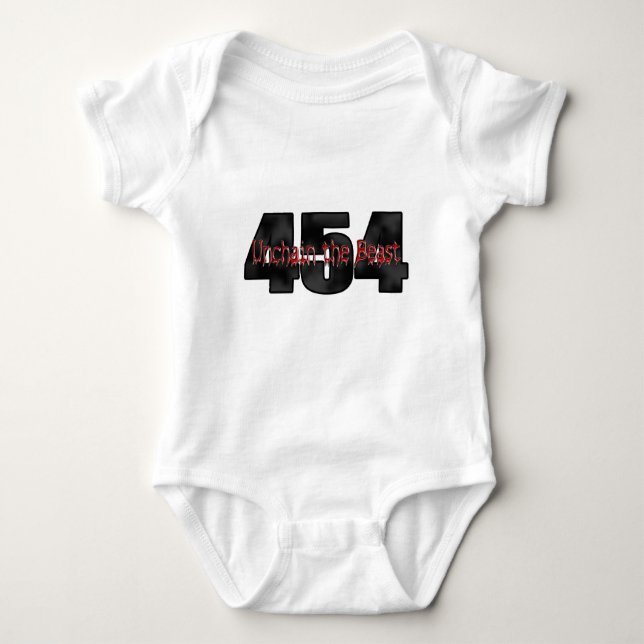 Body Para Bebê Animal grande do bloco 454 (Frente)