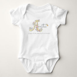Body Para Bebê Anita dá nome ao costume decorativo