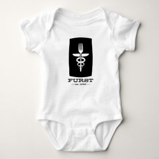 Body Para Bebê Aniversário de Furst 50th - preto da roupa dos