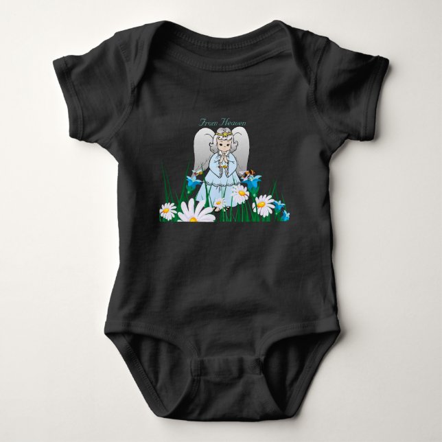 Body Para Bebê Anjo (Frente)
