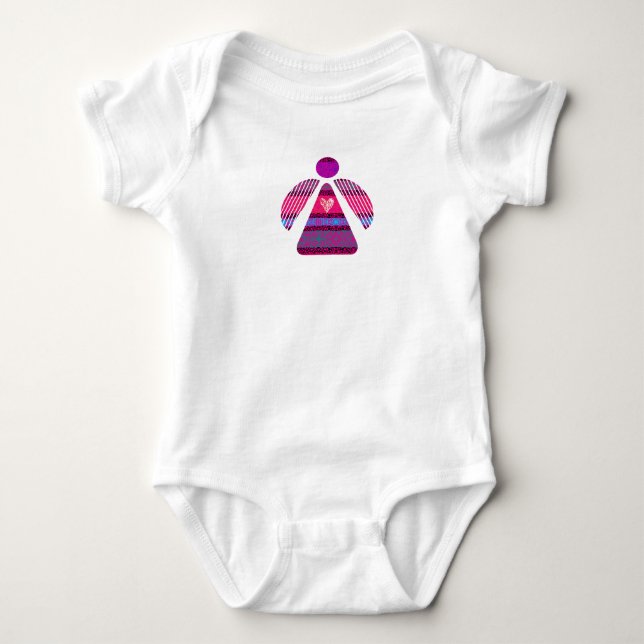 Body Para Bebê Anjo (Frente)