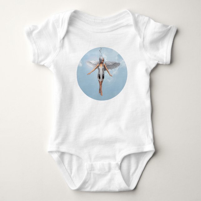 Body Para Bebê Anjo (Frente)