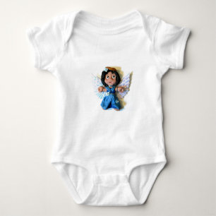 Body Para Bebê Anjo de Krystal mim