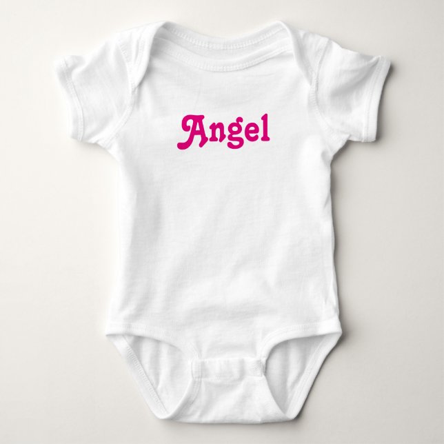 Body Para Bebê Anjo do Bebê de Vestuário (Frente)