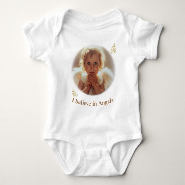Body Para Bebê Anjos Bebês (Frente)