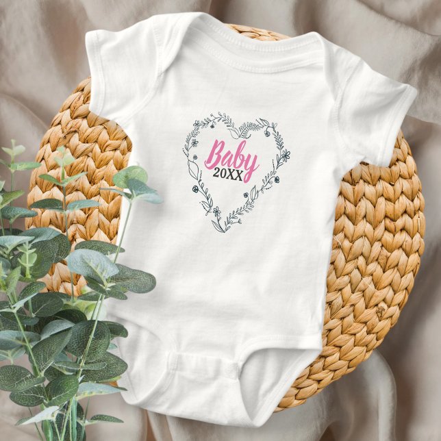 Body Para Bebê  Announce the pregnancy with the bodysuit. Baby  (Criador carregado)