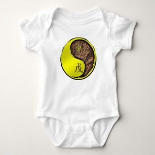 Body Para Bebê Ano do Macaco de Terra