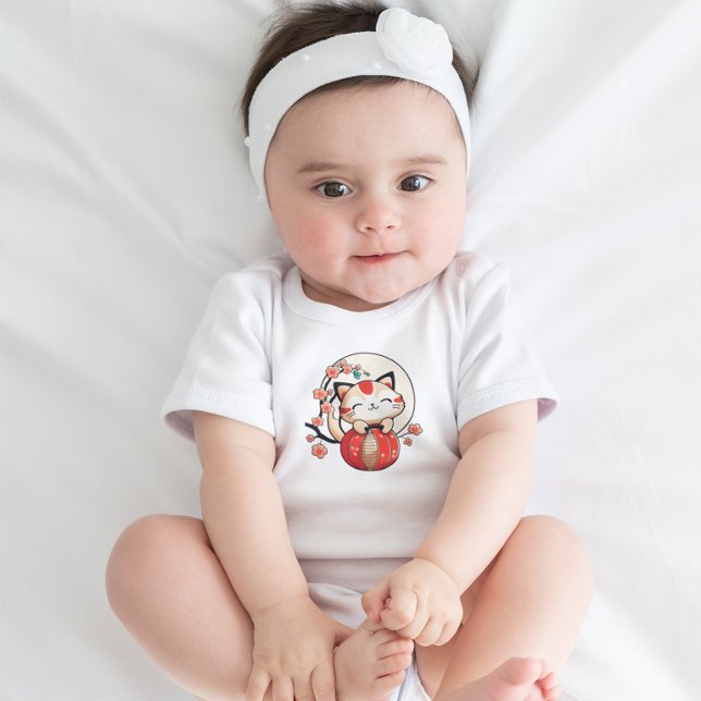 Body Para Bebê Ano Novo Vietnamita do Cat 2023, Lil Jack (Criador carregado)