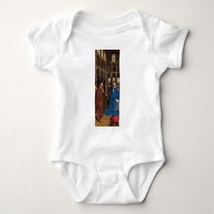 Body Para Bebê Anunciação de Van Eyck Premium Luz da Catedral