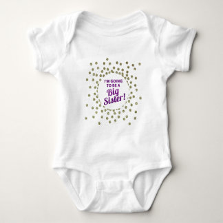Body Para Bebê Anúncio da Big Sister
