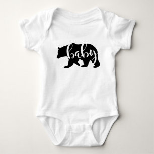 Body Para Bebê Anúncio da gravidez do urso do bebê, bebê novo