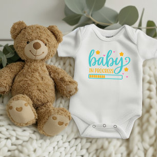 Body Para Bebê Anúncio de Gravidez de Bebê a Caminho