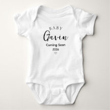 Anúncio Personalizado de Revelação de Gravidez