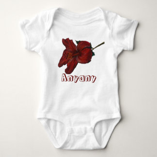Body Para Bebê Anyany e hibiscus (nenhum mälk)