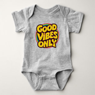 Body Para Bebê Apenas boas vibrações