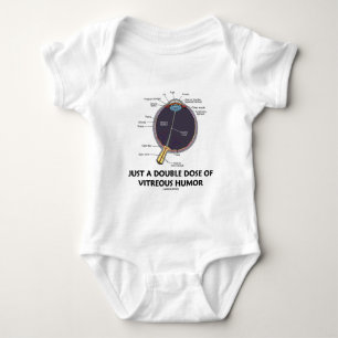 Body Para Bebê Apenas uma dose dobro do humor Vitreous (anatomia
