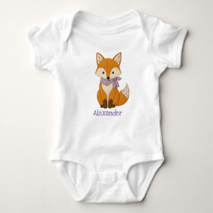 Body Para Bebê Aplicação Foxy