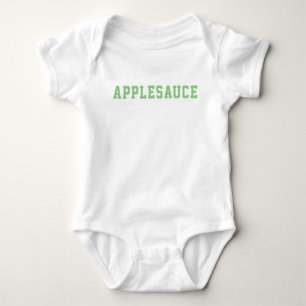 Body Para Bebê Applesauce Funny Cute