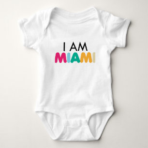 Body Para Bebê Apresentando a Edição Baby "I Am Miami"!