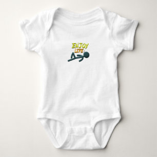 Body Para Bebê Aproveite a vida