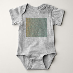 Body Para Bebê Aqua retro
