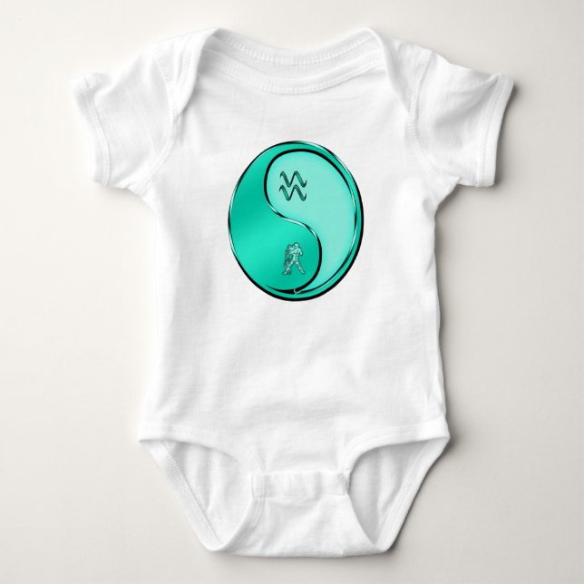 Body Para Bebê Aquário (Frente)