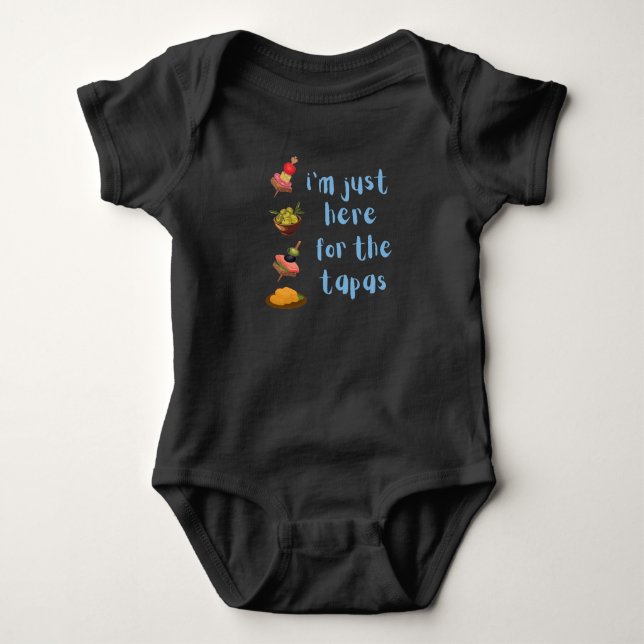 Body Para Bebê Aqui pelas Tapas (Frente)