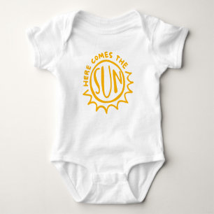 Body Para Bebê Aqui vem o sol