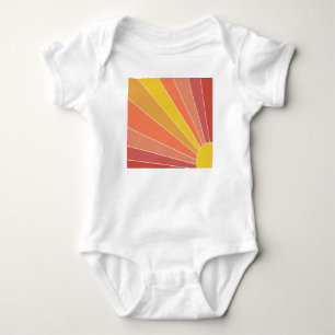 Body Para Bebê Aqui Vem o Sol