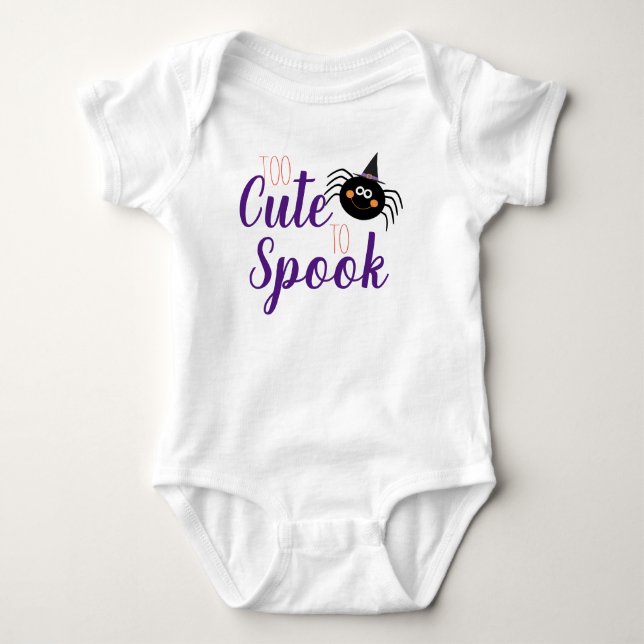 Body Para Bebê Aranha Cuja Cotação (Frente)