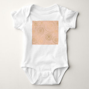 Body Para Bebê Aranha de Pastel: Padrão de Dia das Bruxas.