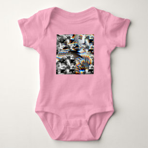 Body Para Bebê Arco-Íris Assalto Bebê