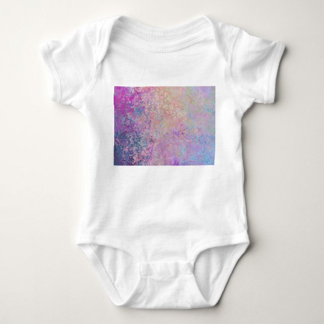 Body Para Bebê Arco-íris Ferrugem (Frente)